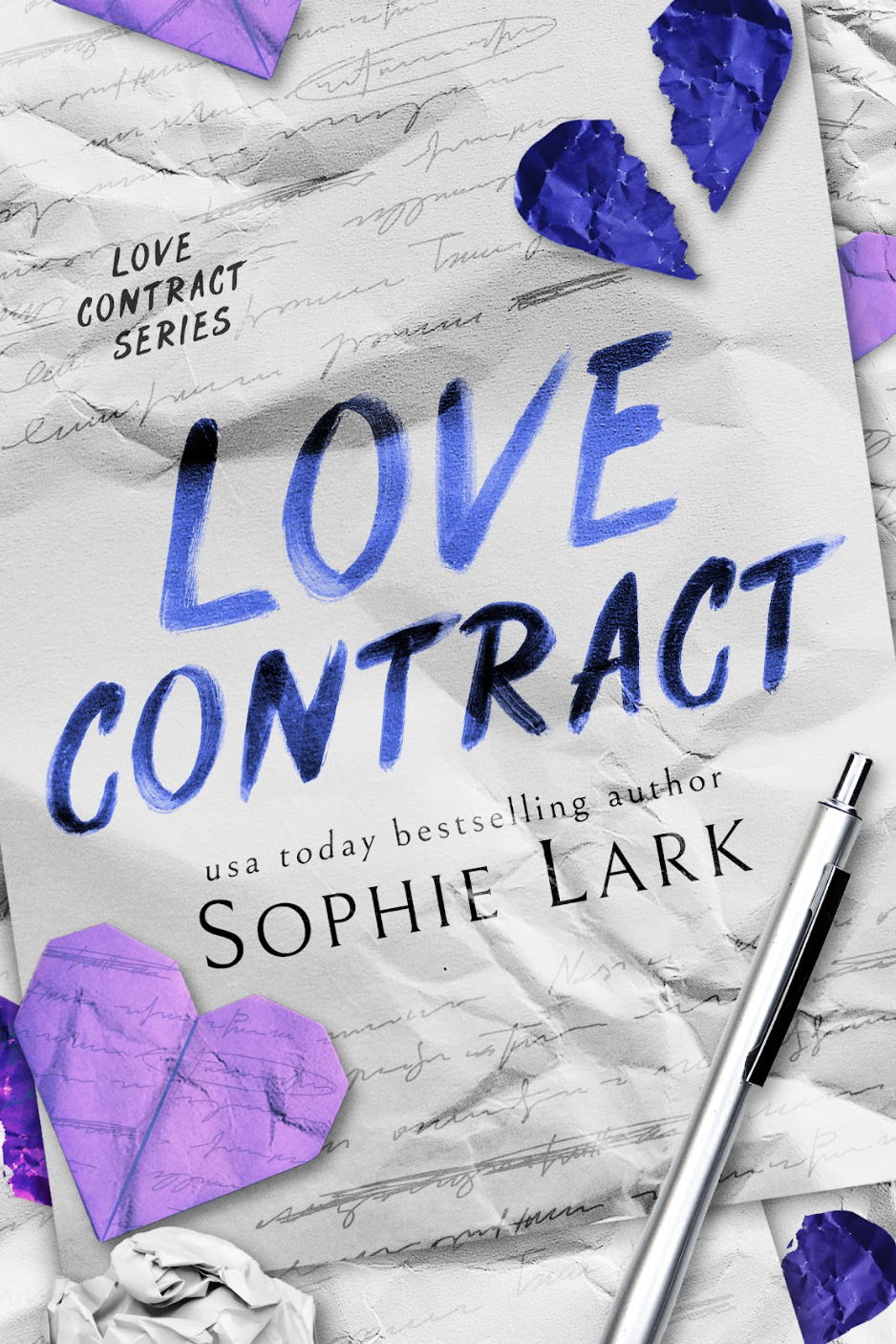 Love Contract Signed Paperback Apollycon - Sophie Lark